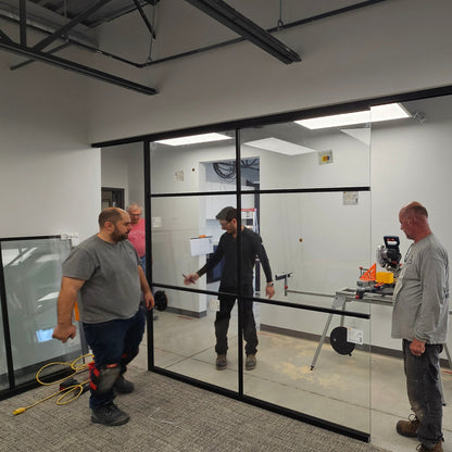 Installation - Rampe et Clôture en Verre