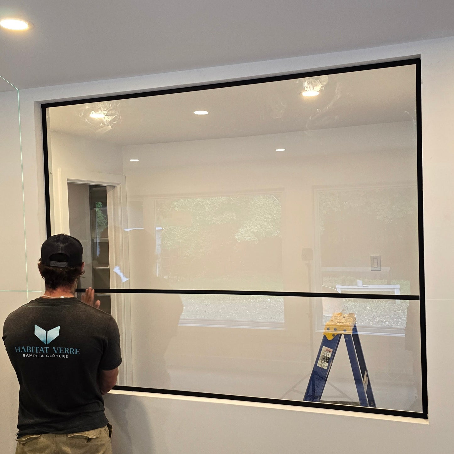 Installation - Rampe et Clôture en Verre